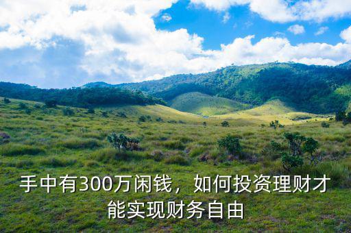 手中有300萬(wàn)閑錢(qián)，如何投資理財(cái)才能實(shí)現(xiàn)財(cái)務(wù)自由