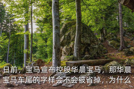 日前，寶馬宣布控股華晨寶馬，那華晨寶馬車尾的字樣會(huì)不會(huì)被省掉，為什么