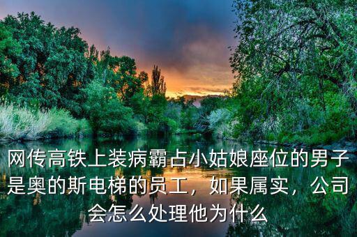 網(wǎng)傳高鐵上裝病霸占小姑娘座位的男子是奧的斯電梯的員工，如果屬實，公司會怎么處理他為什么