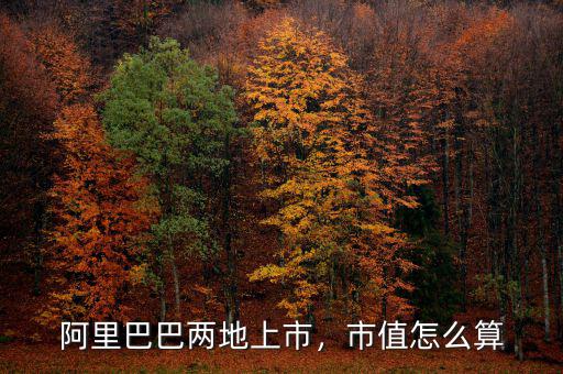 阿里巴巴兩地上市，市值怎么算