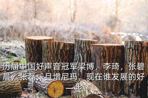 歷屆中國(guó)好聲音冠軍梁博，李琦，張碧晨，張磊，旦增尼瑪，現(xiàn)在誰(shuí)發(fā)展的好一些