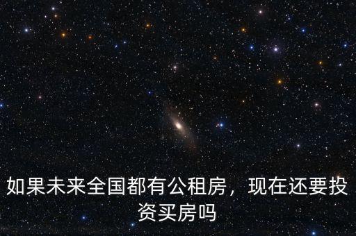 如果未來(lái)全國(guó)都有公租房，現(xiàn)在還要投資買房嗎