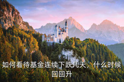 如何看待基金連續(xù)下跌幾天，什么時(shí)候回回升