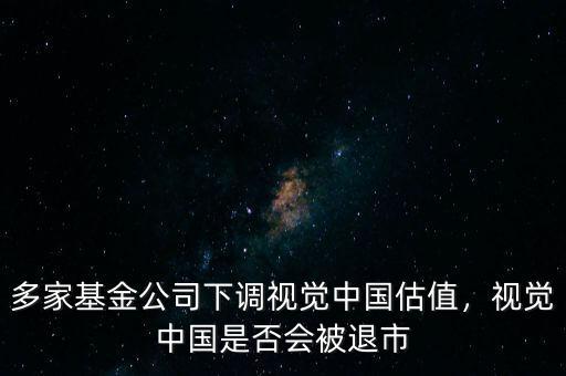 多家基金公司下調(diào)視覺中國估值，視覺中國是否會被退市