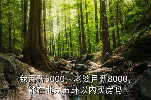 我月薪5000，老婆月薪8000，能在北京五環(huán)以內(nèi)買房嗎