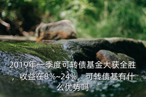 2019年一季度可轉(zhuǎn)債基金大獲全勝，收益在8%~24%，可轉(zhuǎn)債基有什么優(yōu)勢(shì)嗎