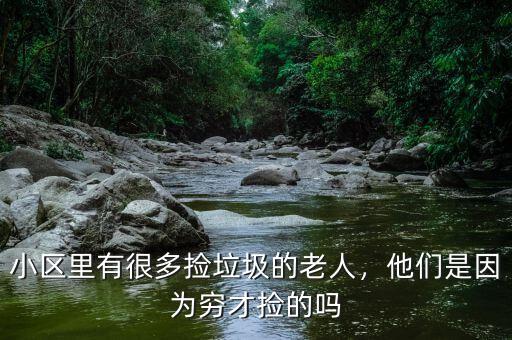 小區(qū)里有很多撿垃圾的老人，他們是因?yàn)楦F才撿的嗎
