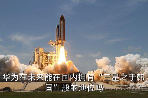 華為在未來能在國(guó)內(nèi)擁有“三星之于韓國(guó)”般的地位嗎
