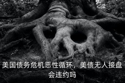 美國債務(wù)危機惡性循環(huán)，美債無人接盤會違約嗎