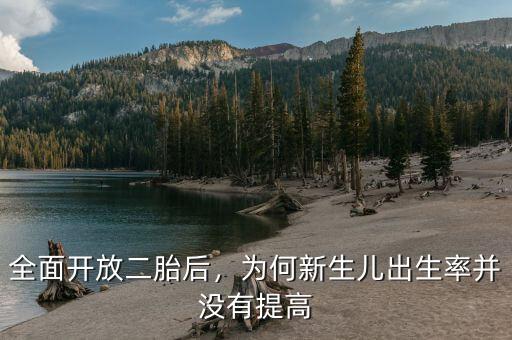 全面開放二胎后，為何新生兒出生率并沒有提高