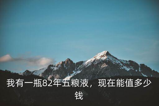我有一瓶82年五糧液，現(xiàn)在能值多少錢
