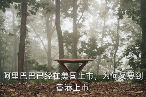 阿里巴巴已經(jīng)在美國上市，為何又要到香港上市