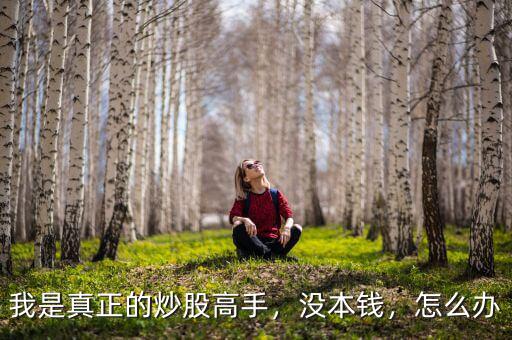 我是真正的炒股高手，沒本錢，怎么辦