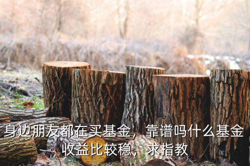 身邊朋友都在買(mǎi)基金，靠譜嗎什么基金收益比較穩(wěn)，求指教