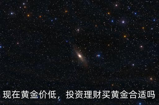 現(xiàn)在黃金價低，投資理財買黃金合適嗎