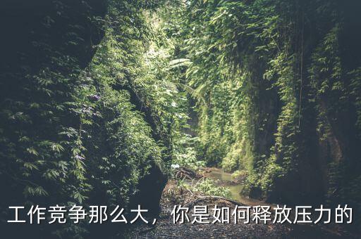 工作競爭那么大，你是如何釋放壓力的