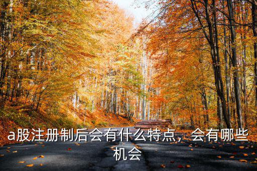 a股注冊制后會有什么特點，會有哪些機(jī)會