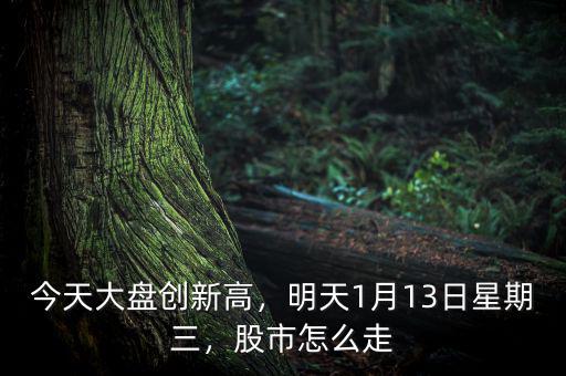 今天大盤創(chuàng)新高，明天1月13日星期三，股市怎么走