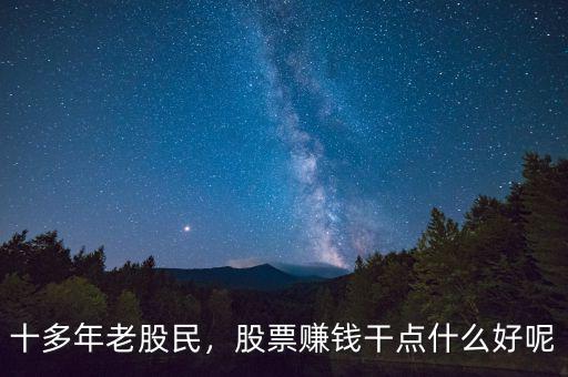 十多年老股民，股票賺錢(qián)干點(diǎn)什么好呢