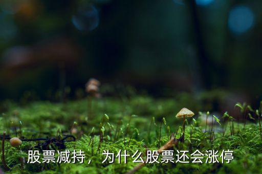 股票減持，為什么股票還會(huì)漲停