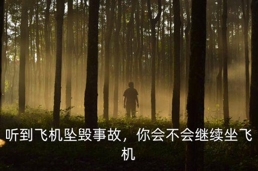 聽到飛機墜毀事故，你會不會繼續(xù)坐飛機