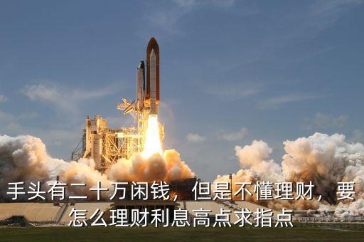 手頭有二十萬(wàn)閑錢，但是不懂理財(cái)，要怎么理財(cái)利息高點(diǎn)求指點(diǎn)