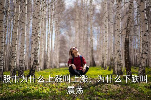 股市為什么上漲叫上漲，為什么下跌叫震蕩