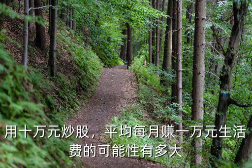 用十萬元炒股，平均每月賺一萬元生活費的可能性有多大