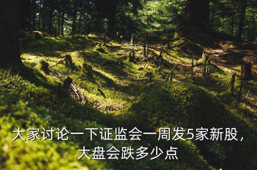 大家討論一下證監(jiān)會(huì)一周發(fā)5家新股，大盤會(huì)跌多少點(diǎn)