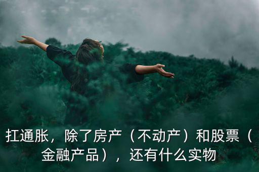 扛通脹，除了房產(chǎn)（不動(dòng)產(chǎn)）和股票（金融產(chǎn)品），還有什么實(shí)物