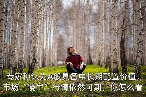 專家稱認為A股具備中長期配置價值，市場“慢牛”行情依然可期，你怎么看