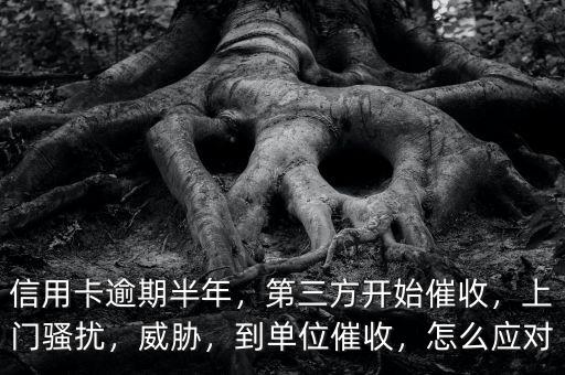 信用卡逾期半年，第三方開始催收，上門騷擾，威脅，到單位催收，怎么應(yīng)對