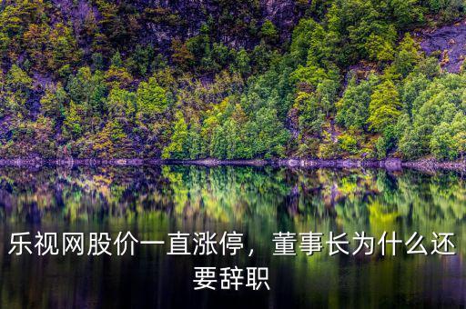 樂(lè)視網(wǎng)股價(jià)一直漲停，董事長(zhǎng)為什么還要辭職