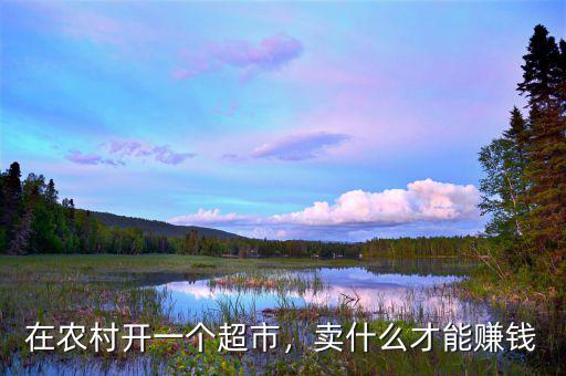農(nóng)村小賣(mài)店什么賣(mài)得快,農(nóng)村開(kāi)小超市雜貨店