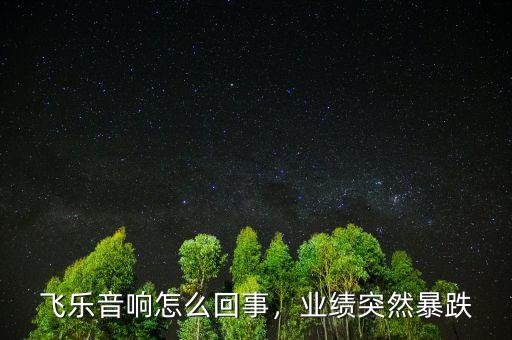 飛樂音響怎么回事，業(yè)績突然暴跌
