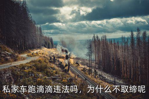 私家車跑滴滴違法嗎，為什么不取締呢