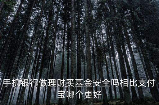 手機(jī)銀行做理財(cái)買基金安全嗎相比支付寶哪個更好