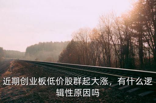 近期創(chuàng)業(yè)板低價(jià)股群起大漲，有什么邏輯性原因嗎