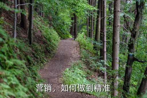 營銷，如何做到精準(zhǔn)