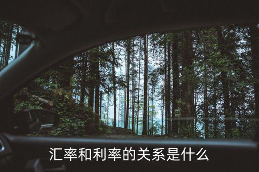 匯率的變化對(duì)于收益率起什么作用,匯率和利率的關(guān)系是什么