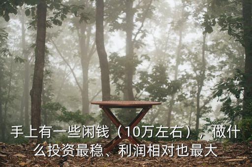 手上有一些閑錢（10萬左右），做什么投資最穩(wěn)、利潤相對也最大