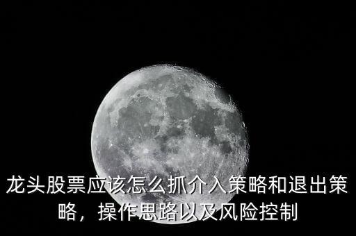 龍頭股票應(yīng)該怎么抓介入策略和退出策略，操作思路以及風險控制