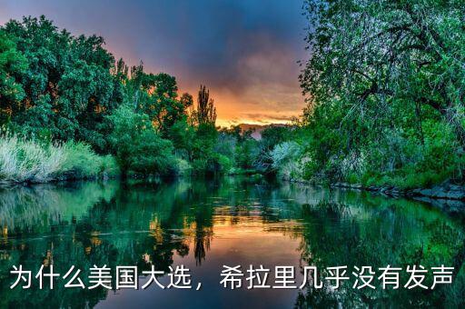 為什么美國(guó)大選，希拉里幾乎沒有發(fā)聲