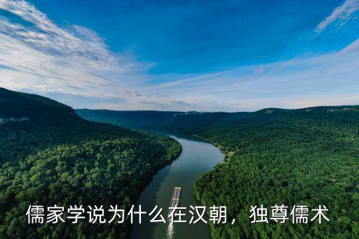 儒家學(xué)說(shuō)為什么在漢朝，獨(dú)尊儒術(shù)