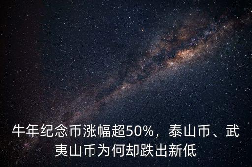 牛年紀(jì)念幣漲幅超50%，泰山幣、武夷山幣為何卻跌出新低
