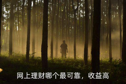 網(wǎng)上理財哪個最可靠，收益高