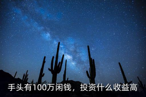 手頭有100萬(wàn)閑錢(qián)，投資什么收益高