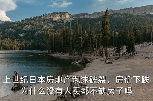 上世紀(jì)日本房地產(chǎn)泡沫破裂，房價(jià)下跌為什么沒有人買都不缺房子嗎