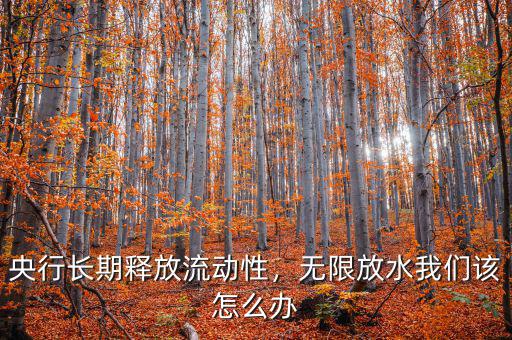 央行長(zhǎng)期釋放流動(dòng)性，無限放水我們?cè)撛趺崔k