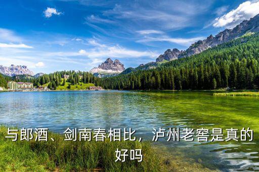 與郎酒、劍南春相比，瀘州老窖是真的好嗎